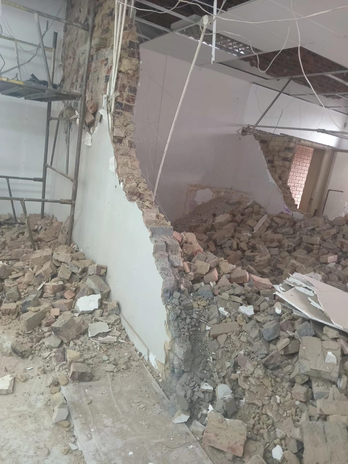 Rubble removal in progress Sandton - efficient service