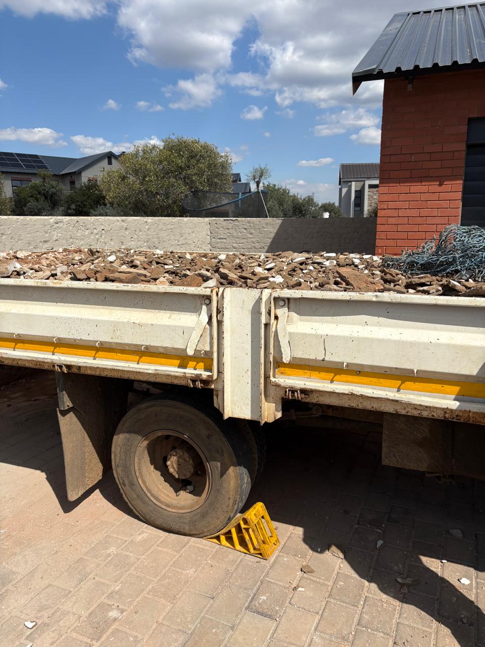 Site clearance Fourways - demolition waste removal